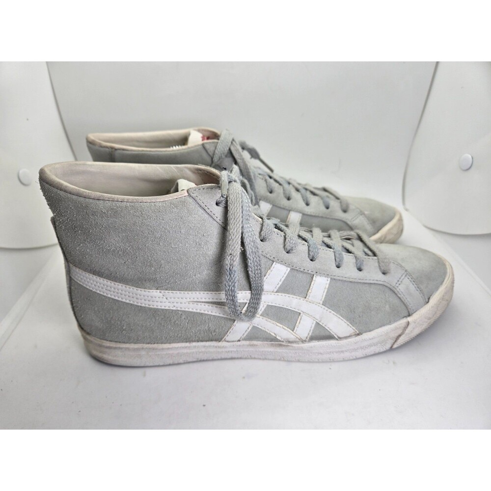 Asics Onitsuka Tiger Fabre Hi shoes Mens 9.5 Glacier Grey Suede Athletic Sneaker